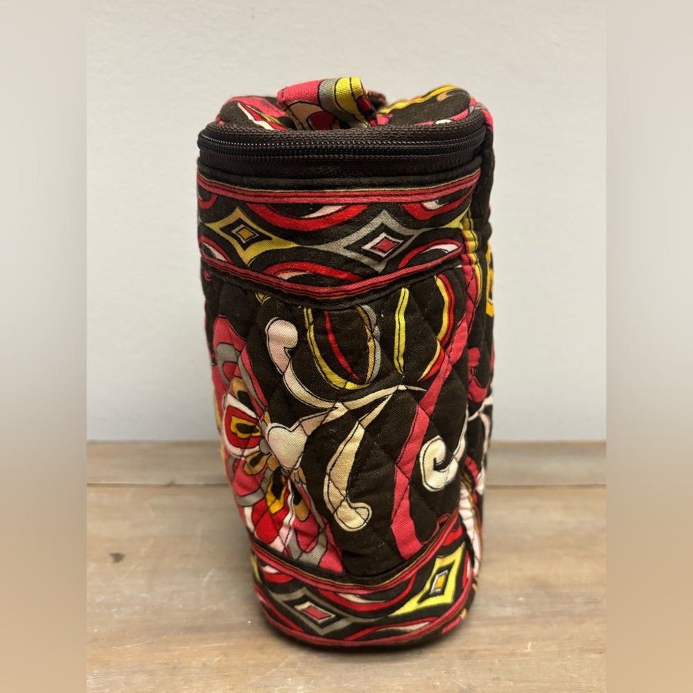 Vera Bradley Puccini Cool Keeper Insulated Small Lunch Baggie 7.25 inches tall - Picture 4 of 9